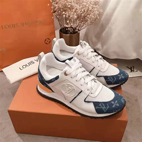 louis vuitton run away sneaker blue